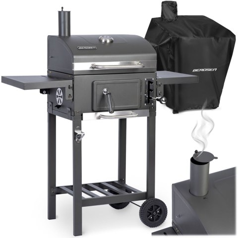 Grill Ogrodowy BBQChef Berdsen BD-892 – Żeliwny Ruszt i Wodoodporny Pokrowiec