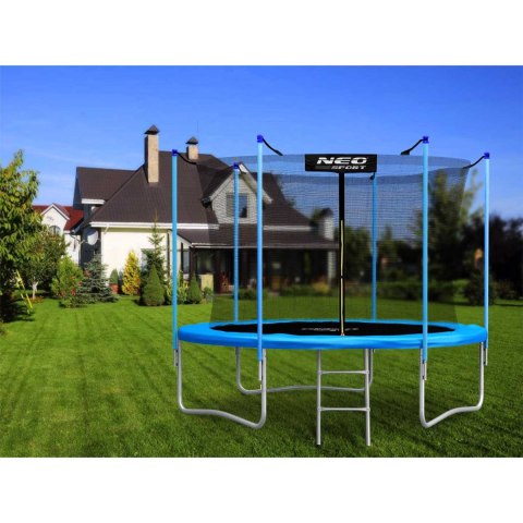 Trampolina Ogrodowa 10ft/312 cm z Siatką i Drabinką – Neo-Sport