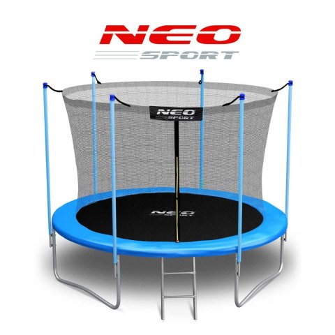 Trampolina Ogrodowa 10ft/312 cm z Siatką i Drabinką – Neo-Sport