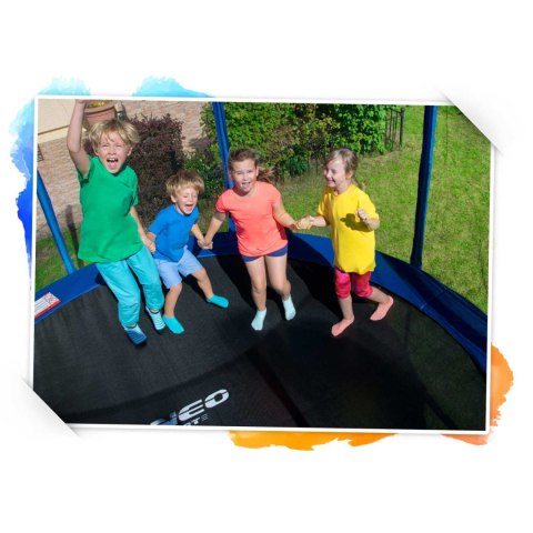 Trampolina Ogrodowa 10ft/312 cm z Siatką i Drabinką – Neo-Sport