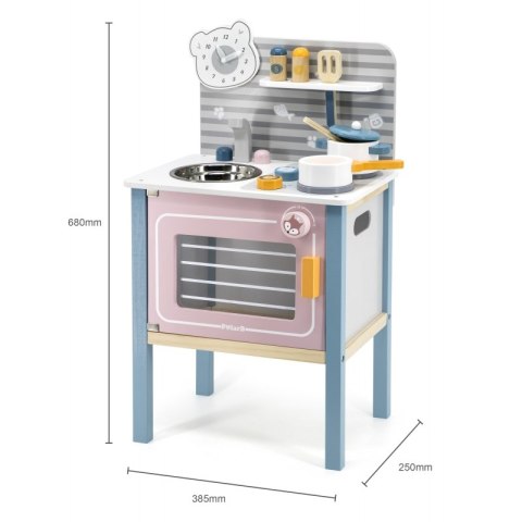 VIGA Kuchnia drewniana dla dzieci z akcesoriami