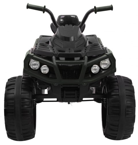 Quad ATV na akumulator dla dzieci Czarny + Koła EVA + Radio MP3 + LED + Wolny Start