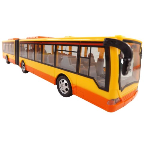 DUŻY AUTOBUS PRZEGUBOWY ZDALNIE STEROWANY 44cm676A