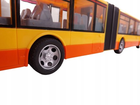 DUŻY AUTOBUS PRZEGUBOWY ZDALNIE STEROWANY 44cm676A