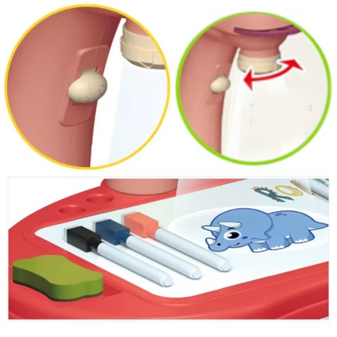 Edukacyjny Projektor T-Rex Do Nauki Rysowania – Lampka Nocna I Gry