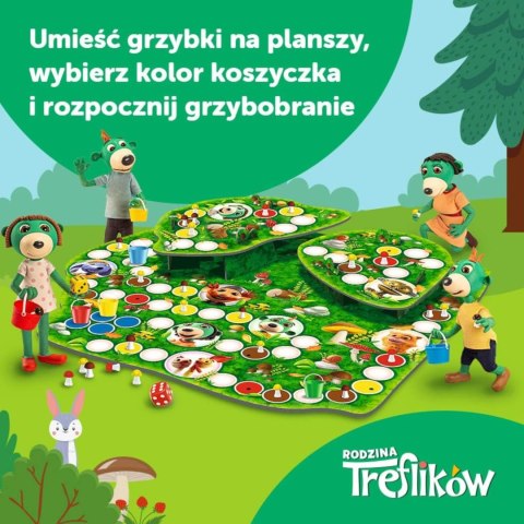 GRA PLANSZOWA RODZINNA GRZYBOBRANIE RODZINA TREFLIKÓW 02035 TREFL