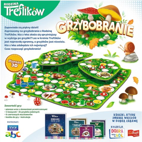 GRA PLANSZOWA RODZINNA GRZYBOBRANIE RODZINA TREFLIKÓW 02035 TREFL