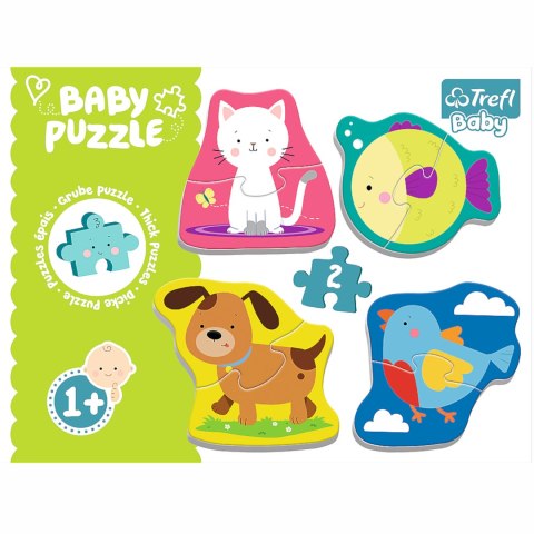 PUZZLE BABY CLASSIC ZWIERZĄTKA DOMOWE TREFL 36074