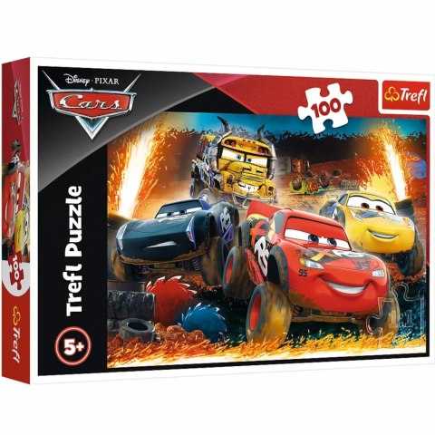 Puzzle Auta Trefl DISNEY 100 el. Puzzle Ekstremalny wyścig 16358