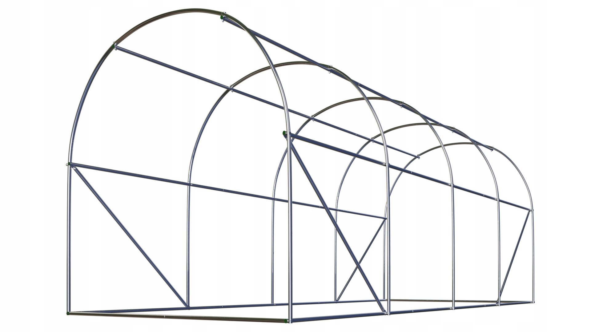 TUNEL FOLIOWY OGRODOWY SZKLARNIA 2x4,5m FOLIAK 9m2 Powierzchnia 9 m²