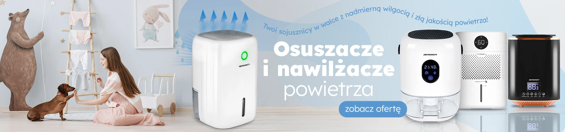 Nawilżacze i osuszacze